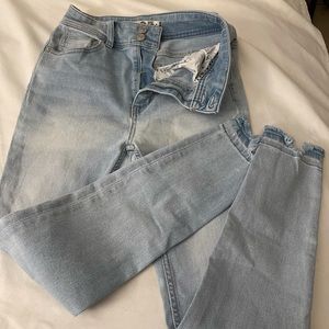 Free people. We the people. High rise skinny jeans